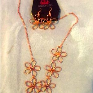Necklace and earrings